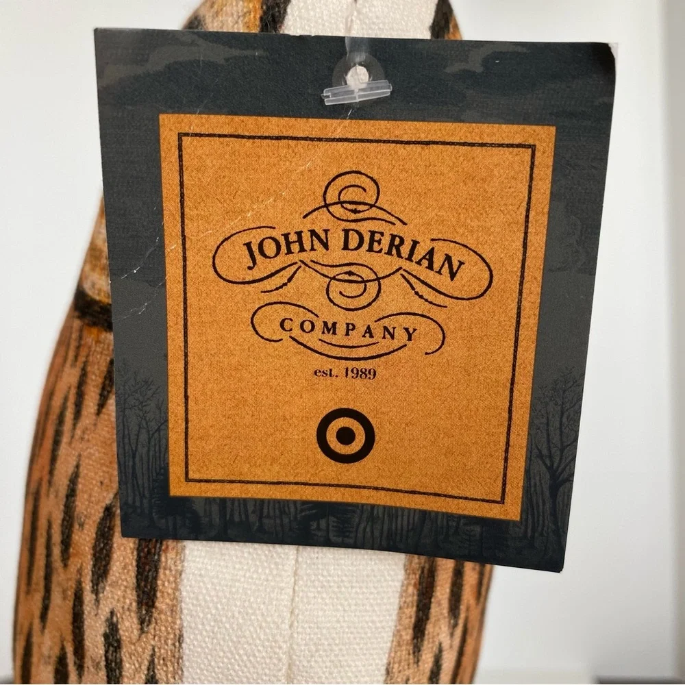 John Derian Barn Owl Throw Pillow